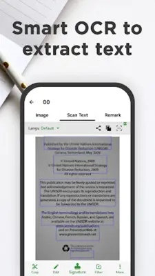 Easy Scanner android App screenshot 1